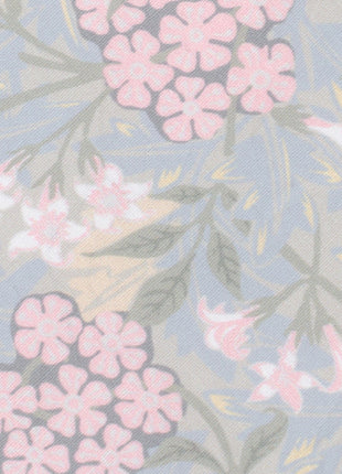Light Blue Floral Men's Tie