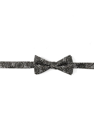 Kaleido Floral Charcoal Men's Bow Tie