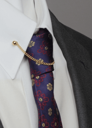 Stainless Steel Gold Chain Collar Bar