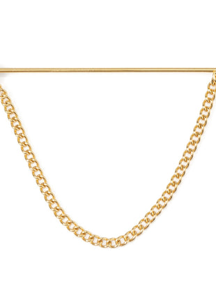 Stainless Steel Gold Chain Collar Bar