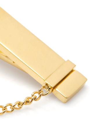Stainless Steel Gold Chain Tie Clip