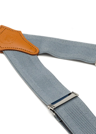 Gray Convertible Suspenders