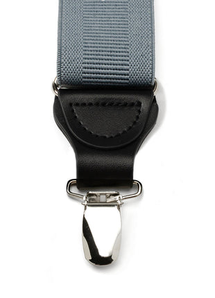 Gray Convertible Suspenders