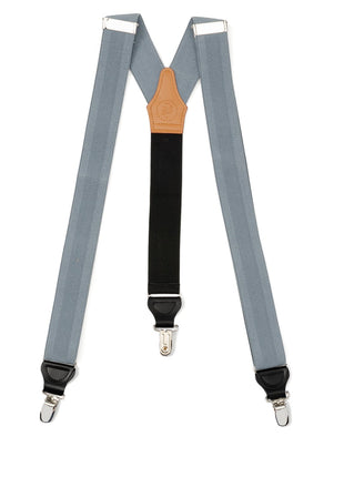Gray Convertible Suspenders