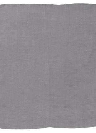 Gray Linen Pocket Square