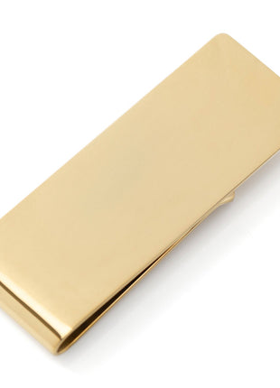 Stainless Steel Gold Engravable Money Clip