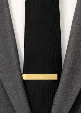 Wedding Party Gold Engravable Tie Bar