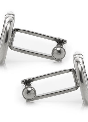 Horse Bit Stainless Steel Cufflinks