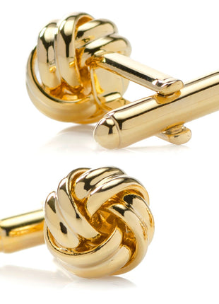 Gold Knot Cufflinks