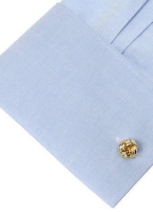 Gold Knot Cufflinks
