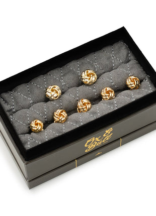 Gold Knot 5-Stud Set