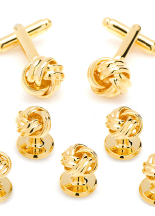 Gold Knot 5-Stud Set