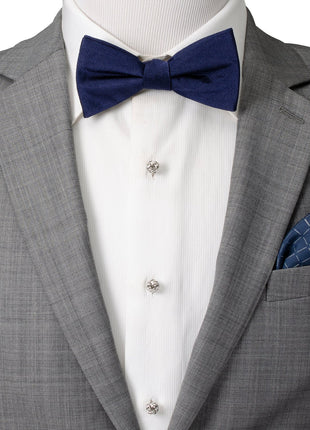 Silver Knot 5-Stud Set