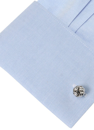 Silver Knot 5-Stud Set