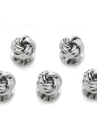 Silver Knot 5-Studs