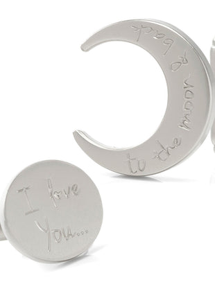 Love You to the Moon and Back Cufflinks
