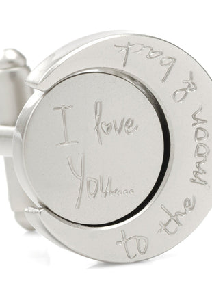 Love You to the Moon and Back Cufflinks