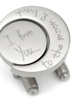 Love You to the Moon and Back Cufflinks