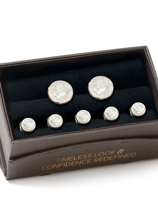 Mosaic Mother of Pearl 5-Stud Set