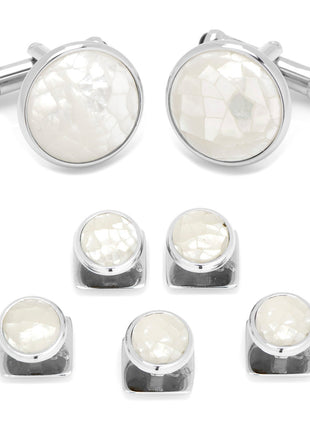 Mosaic Mother of Pearl 5-Stud Set