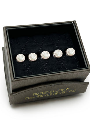 Mosaic Mother of Pearl 5-Studs