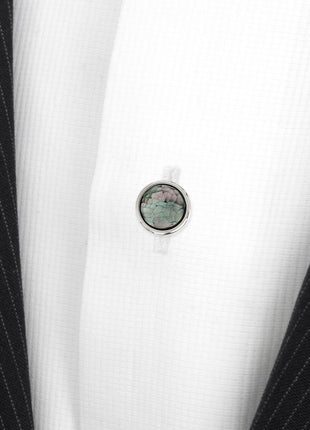 Mosaic Smoke Mother of Pearl 5-Studs