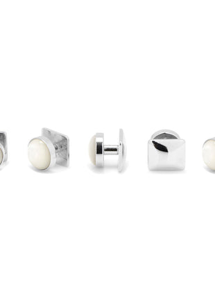 Mixed Mother of Pearl 5-Stud Set