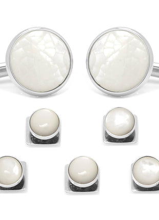 Mixed Mother of Pearl 5-Stud Set