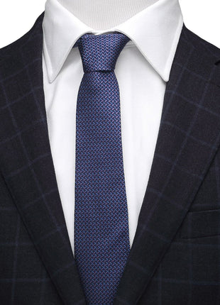 The Mitchell Tie (Iridescent Basketweave Men's Tie)