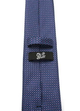 The Mitchell Tie (Iridescent Basketweave Men's Tie)