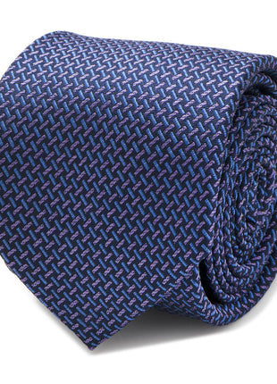 The Mitchell Tie (Iridescent Basketweave Men's Tie)