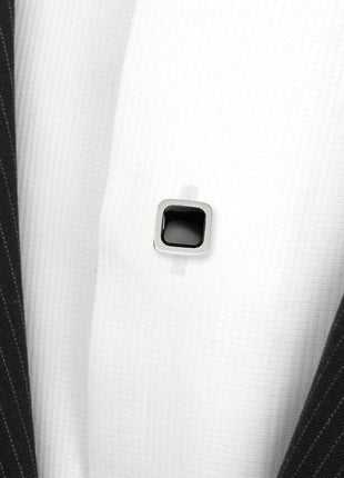 Onyx Cushion Stainless Steel 5-Studs