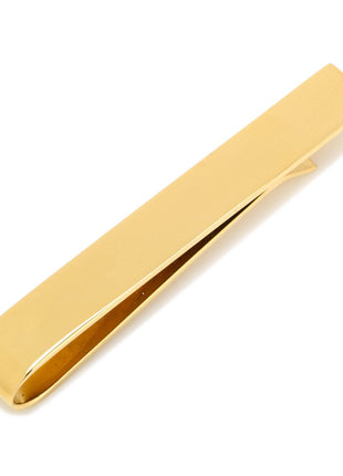 14K Gold Plated Rope Border Oval Cufflinks and Tie Bar Gift Set