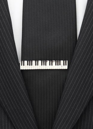 Piano Keys Tie Clip