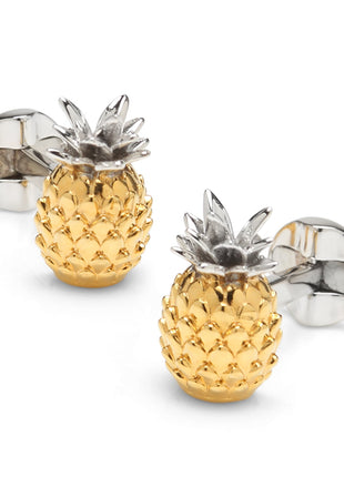 Pineapple 3D Cufflinks