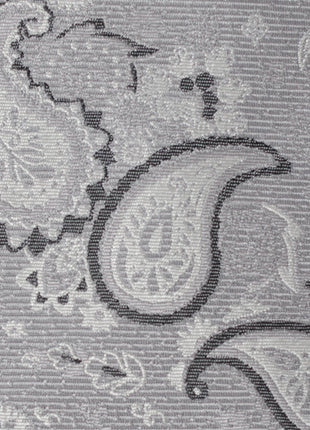 Gray Paisley Men's Tie