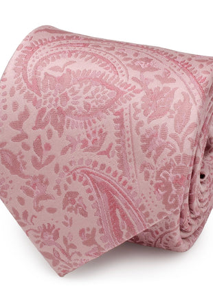 Blush Paisley Men's Tie