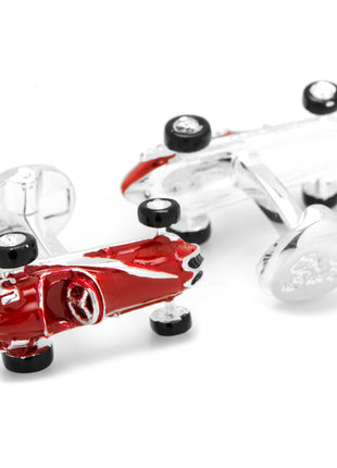 Vintage Race Car 3D Cufflinks