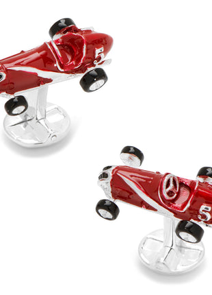 Vintage Race Car 3D Cufflinks