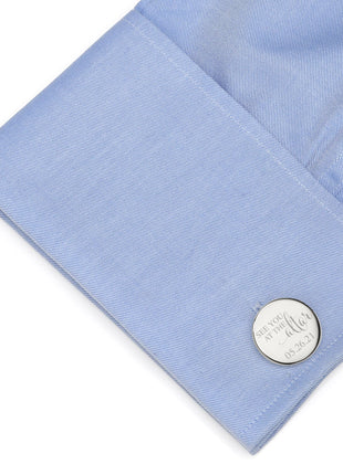 See You at the Altar Custom Photo Cufflinks