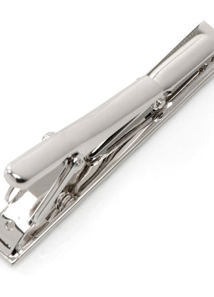 Stainless Steel Rope Twist Silver Tie Clip
