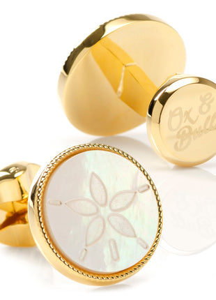 Sand Dollar Cufflinks