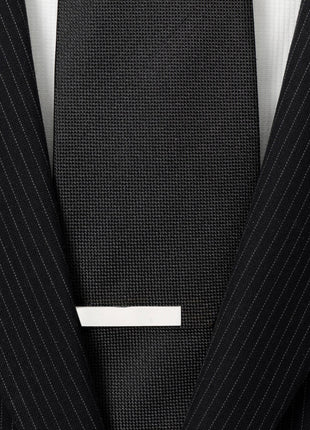 Short Stainless Steel Engravable Tie Bar
