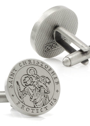 St. Christopher Amulet Cufflinks