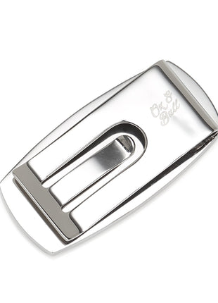 Stainless Steel Inlaid Black Carbon Fiber Money Clip