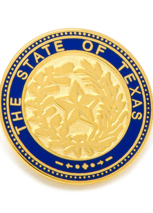 State of Texas Seal Lapel Pin