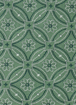 Watercress Green Tiled Men's Tie