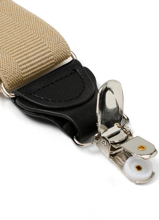 Tan Convertible Suspenders