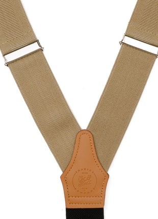 Tan Convertible Suspenders