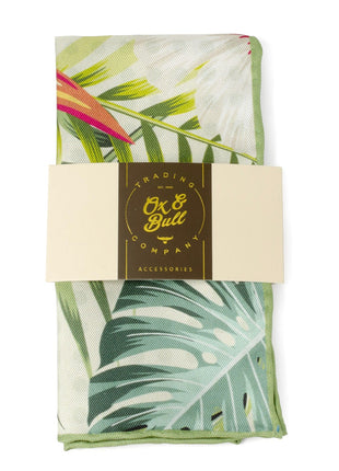 Tropical Leaf Multi Pocket Square